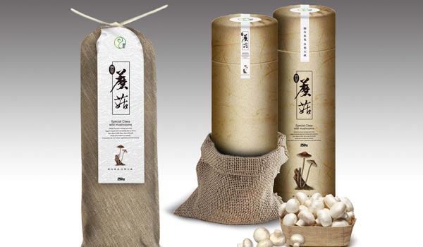 蘑菇产品包装设计